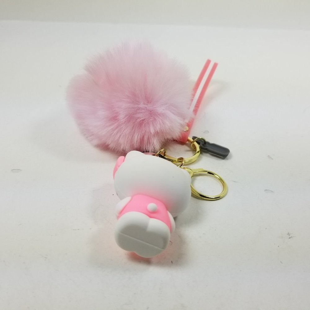 Hello Kitty Pom Pom Key Chain - Picture 5 of 11